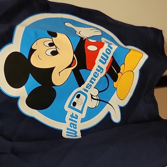 NWT: Walt Disney World 50th Anniversary Mickey and Friends Button Down Shirt - Picture 4 of 11